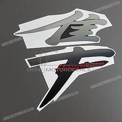 Side cowling decal, left side