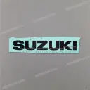 Emblème SUZUKI de sabot moteur, côté gauche