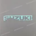 Autocollant SUZUKI sabot moteur, gauche