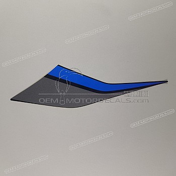 Side cowling decal, left side
