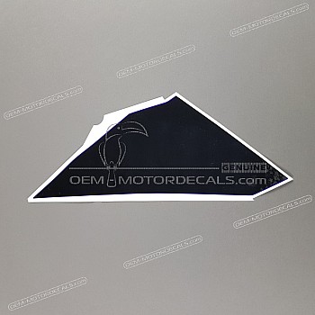 Side cowling decal, left side