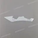 Autocollant bas de carénage, côté gauche