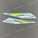 Front cowling decals, set