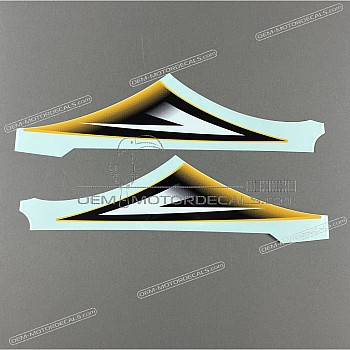 Adesivi carena anteriore superiore, set