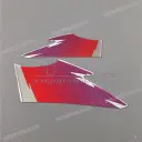 Front cowling decals, set