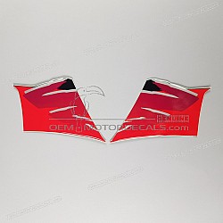 Front cowling decals, set