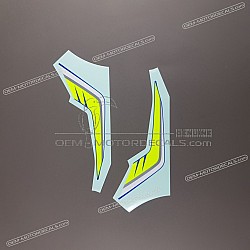 Front cowling decals, set