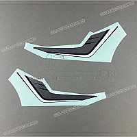 SUZUKI Front cowling decals, set 68270-17K00-BQM