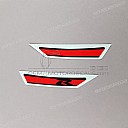 Front cowling decals, set