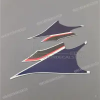 SUZUKI Front cowling decal 68270-33E40-G9C