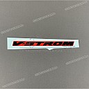 Tank cover decal, right side