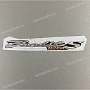 Emblème de flanc de carénage BANDIT S 1250, côté droit