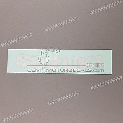 Front cowling decal