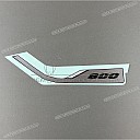 Side cowling decal, right side