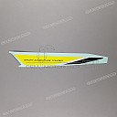Front cowling decal, right side