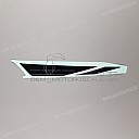 Front cowling decal, right side
