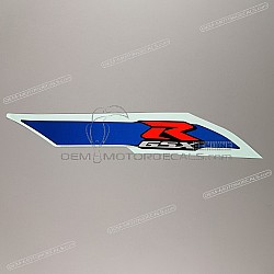 Front cowling decal, left side