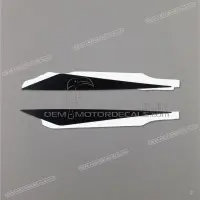 SUZUKI Autocollants de carénage supérieur avant, ensemble 68280-18G21-019
