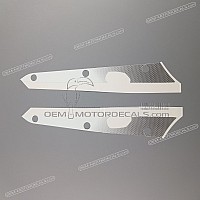 SUZUKI Naklejki na przednią owiewkę (czasza), zestaw 68280-18G31-AKU