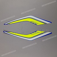 SUZUKI Kanzel / Oberteil Verkleidung Aufkleber, Satz 68280-23K11-YSF