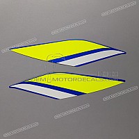 SUZUKI Naklejki na przednią owiewkę (czasza), zestaw 68280-23K40-YSF