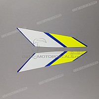SUZUKI Kanzel / Oberteil Verkleidung Aufkleber, Satz 68280-23K60-YSF