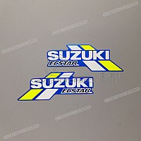 SUZUKI Adesivi carena anteriore superiore, set 68280-23K90-B57