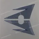 Jeu d'autocollants pour flanc de carénage RF900R