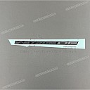 Tank cover decal, left side