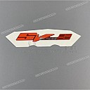 Emblema para carenado lateral SV650S