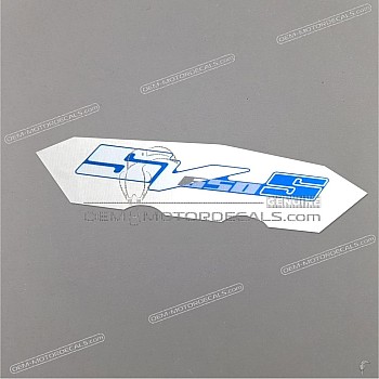 Side cowling decal