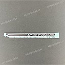 Side cowling decal, left side