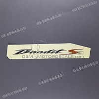 SUZUKI Bandit body cowl emblem, left side 68281-46H01-HAH