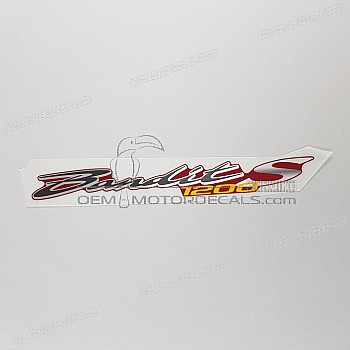 Side cowling decal, left side