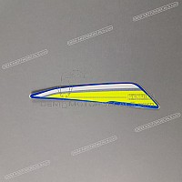 SUZUKI Kanzel / Oberteil Verkleidung Aufkleber, Rechte Seite 68285-23K01-YSF