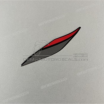 Front cowling decal, right side