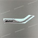 Side cowling decal, left side