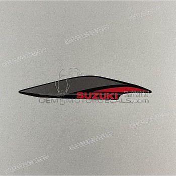 Front cowling decal, left side