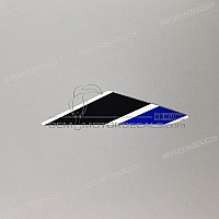 SUZUKI Kanzel / Oberteil Verkleidung Aufkleber, Linke Seite 68295-23K30-YUH