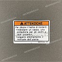 Etichetta di avvertenza