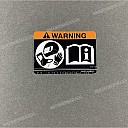 Caution label