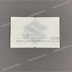Emblema S sulla carenatura anteriore