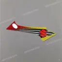 Grafica convogliatore radiatore RM-Z 450, lato destro