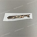 Side cowling decal, right side