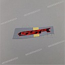 Side cowling decal, right side