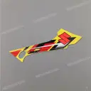 Suzuki Sticker Linker Radiateurkap