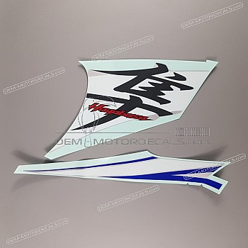 Side cowling decals set, right side