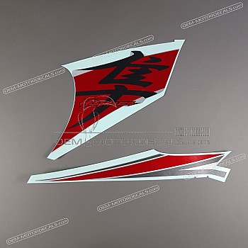 Side cowling decals set, right side