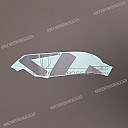 GSX-R side cowling graphic, right side rear