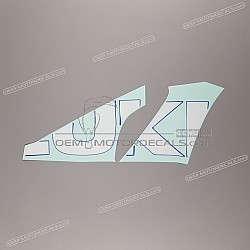 Side cowling decals set, right side